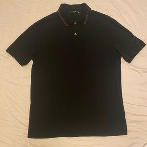 Black Gucci polo shirt